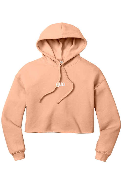 BELLA+CANVAS Women’s Sponge Fleece Cropped Fleece Hoodie